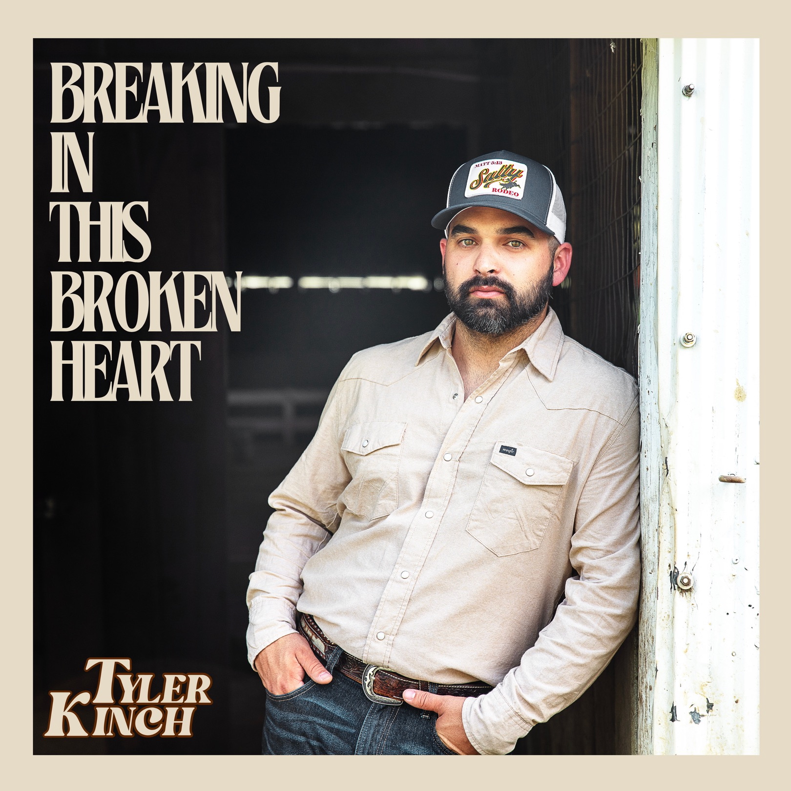 Cover Art for single 'Breaking In This Broken Heart' by Tyler Kinch